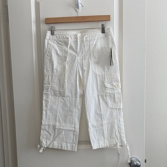 INC International Concepts White Petite capri - Picture 2 of 6